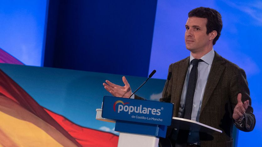 Casado empieza a tomar conciencia de la derrota electoral y pide el voto de Cs y Vox