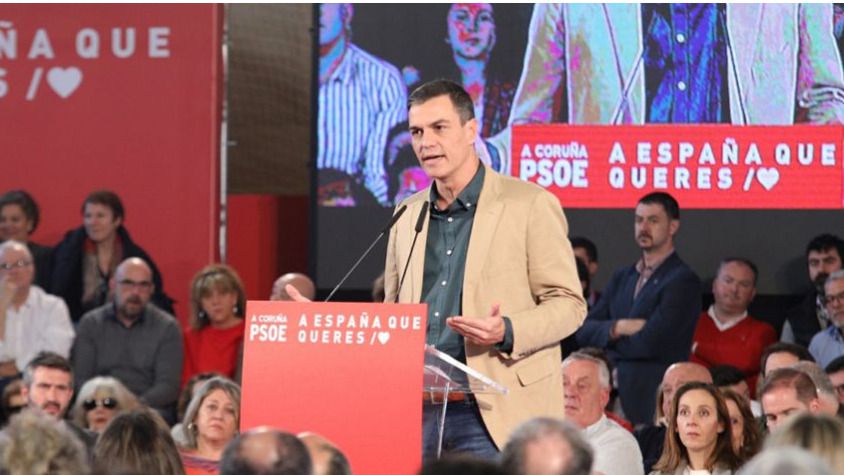 Sánchez: "Si hay un gobierno socialista no habrá referéndum ni independencia"