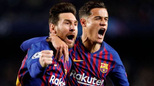 Messi y la inesperada ayuda de De Gea meten al Barça sin apuros en semifinales (3-0)