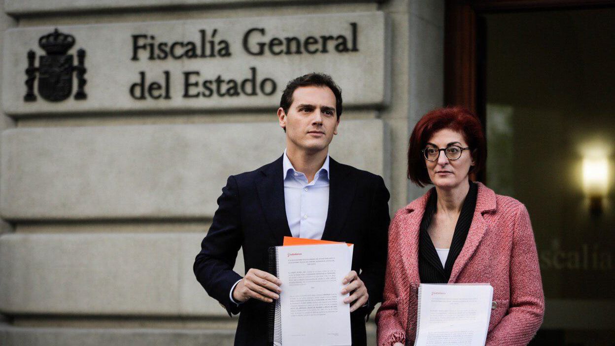 Ciudadanos presenta la denuncia en la Fiscalía por los incidentes de su mitin en Rentería