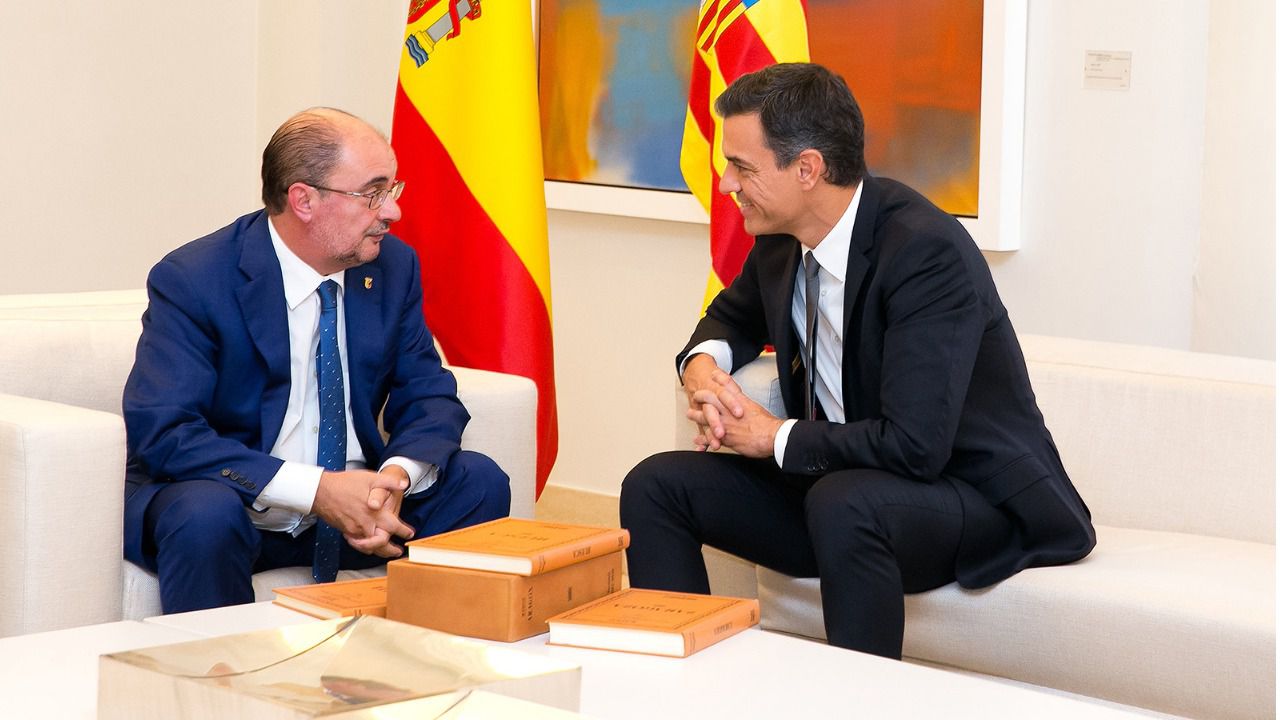 Lambán responde por Sánchez: 'No indultaría a los independentistas'