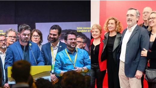 ERC y el PSC 'mandan' en Cataluña, donde el PP casi desaparece y Vox logra un escaño