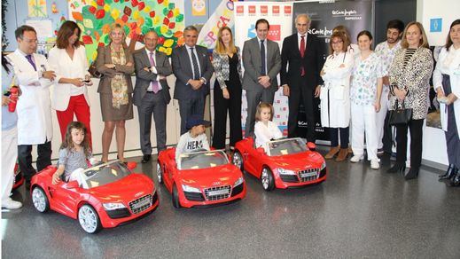 El Corte Inglés Empresas incorpora coches eléctricos infantiles en los hospitales de Madrid