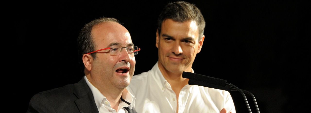 Sánchez hace un primer 'guiño' a Cataluña postulando a Iceta como presidente del Senado