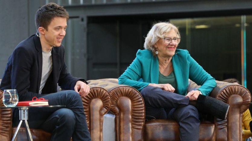Manuela Carmena e Íñigo Errejón