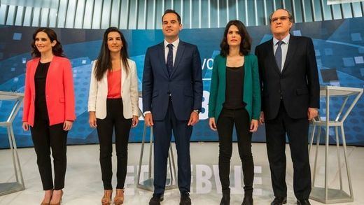 Madrid: Aguado gana un debate centrado en la batalla por el voto útil y los ataques a Gabilondo