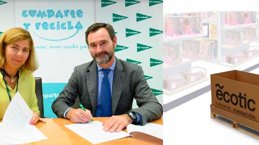 El Corte Inglés se une a la campaña “Comparte y Recicla” para dar una nueva vida a los juguetes