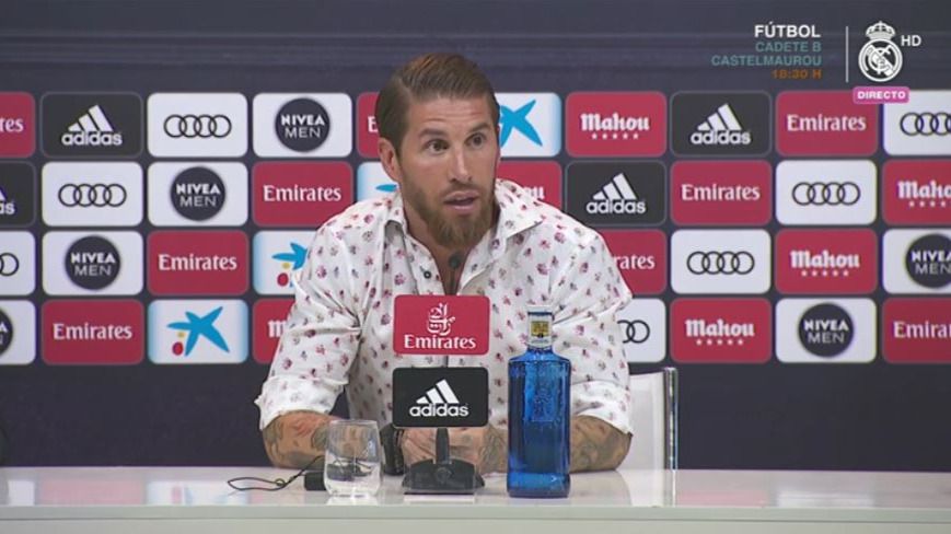 Sergio Ramos zanja los rumores: "Me quiero retirar en el Real Madrid"