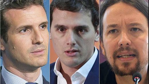 PP, Cs y Podemos y el riesgo de crisis a costa de los pactos poselectorales