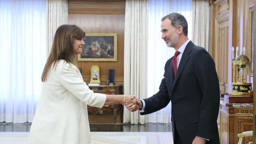 Borràs (JxCat), al salir de Zarzuela: 