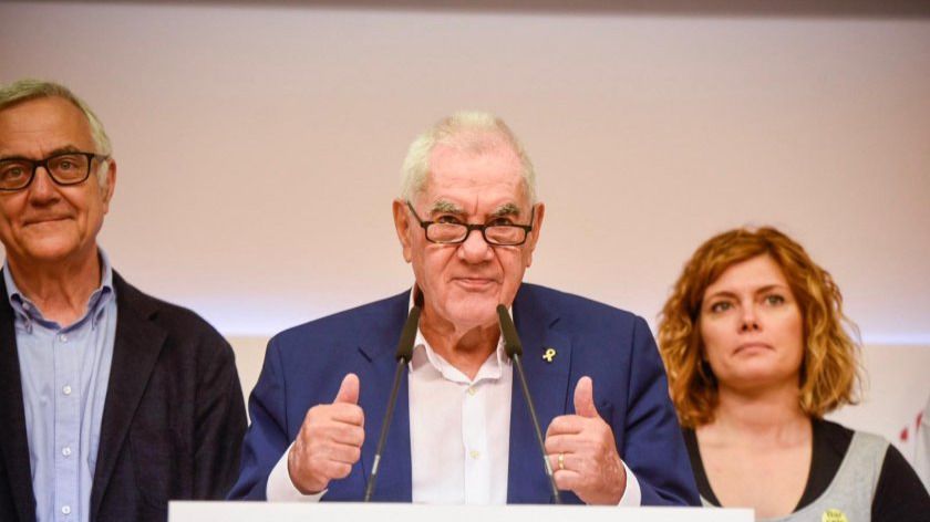 Maragall presiona a Colau y acusa a Sánchez de "aplicar la estrategia de Rajoy" en Cataluña