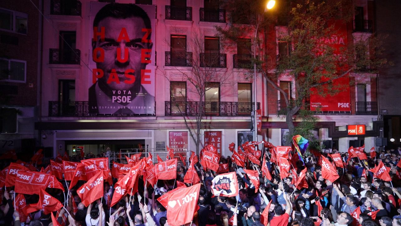El PSOE celebra que estará al frente de 22 capitales de provincia y numerosas grandes localidades