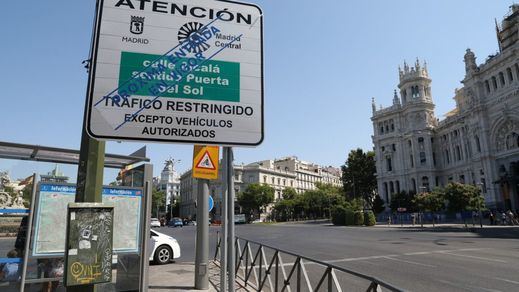 Greenpeace demuestra el descenso histórico de la contaminación ligado a Madrid Central