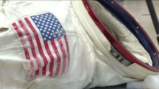 El polvo lunar desintegra así a día de hoy los trajes de los astronautas del Apolo 11