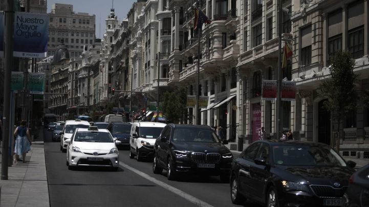 Primer día sin Madrid Central: sube el tráfico y la contaminación supera el límite permitido