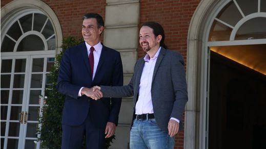 Sánchez e Iglesias se citan el martes para seguir negociando la investidura