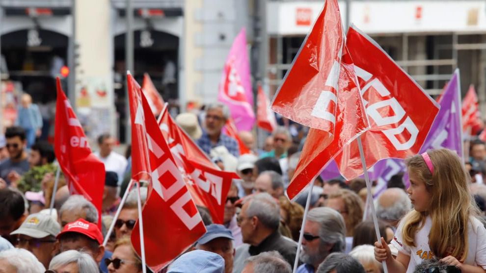 Los sindicatos, al PSOE y Podemos: "La repetición de las elecciones no es una opción"