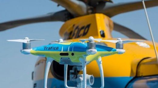 Drones de la DGT multarán en las carreteras este verano