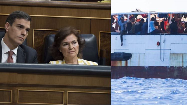 Un buque de la Armada española recogerá a los migrantes del 'Open Arms'