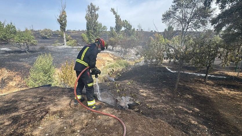 El incendio en Tres Cantos