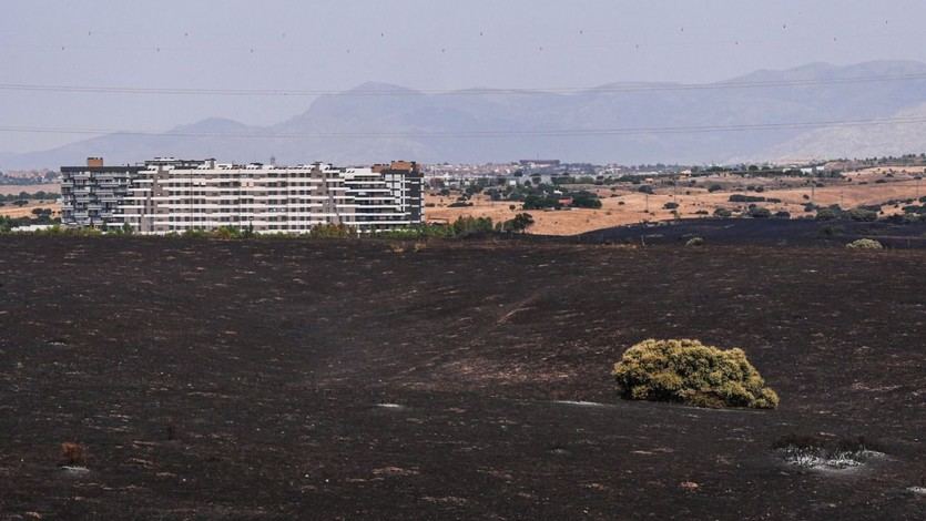 Incendio en Tres Cantos