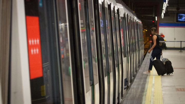 Avería en la línea 7 de Metro de Madrid: se interrumpe el servicio