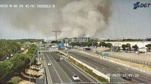 Incendio en M-40
