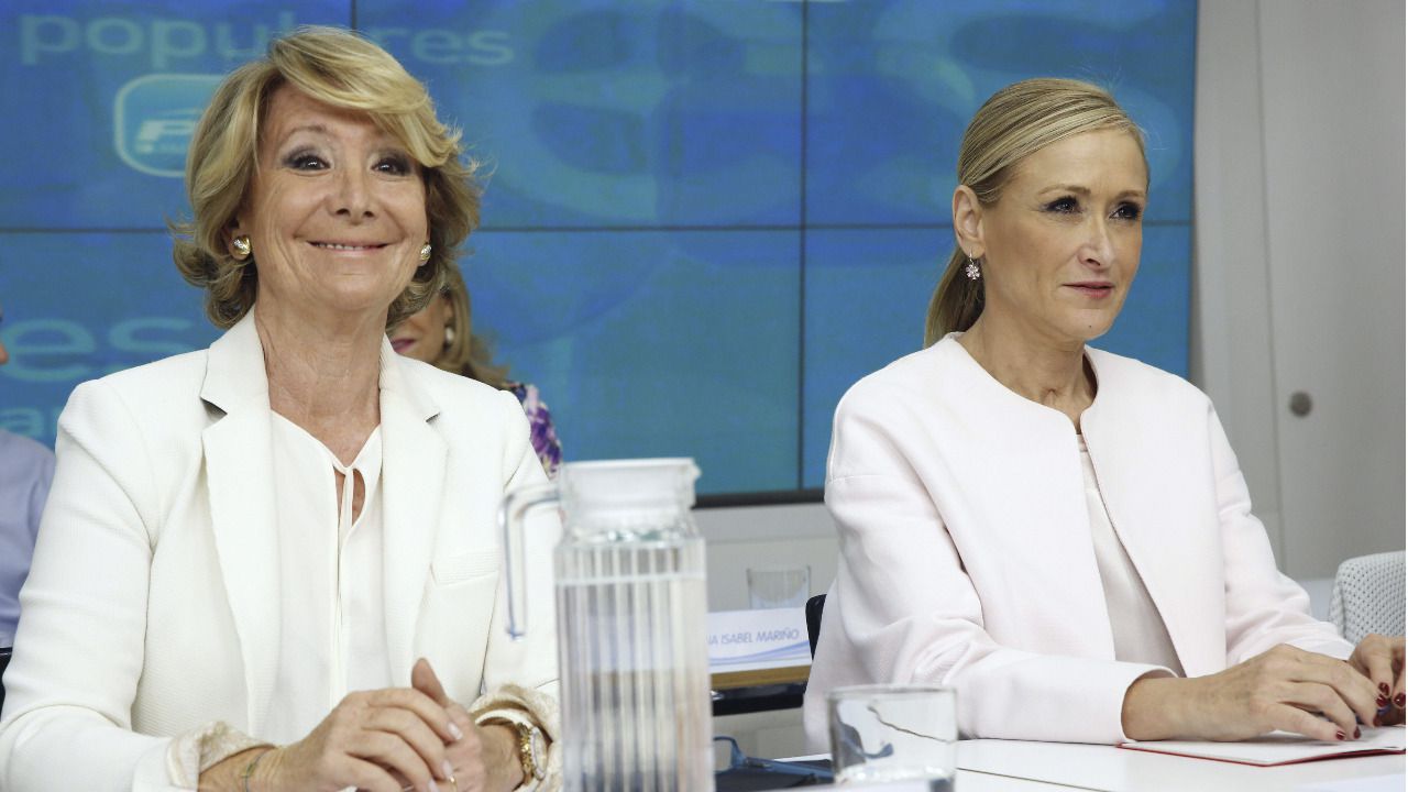 Aguirre y Cifuentes, a punto de ser imputadas por la financiación ilegal del PP madrileño