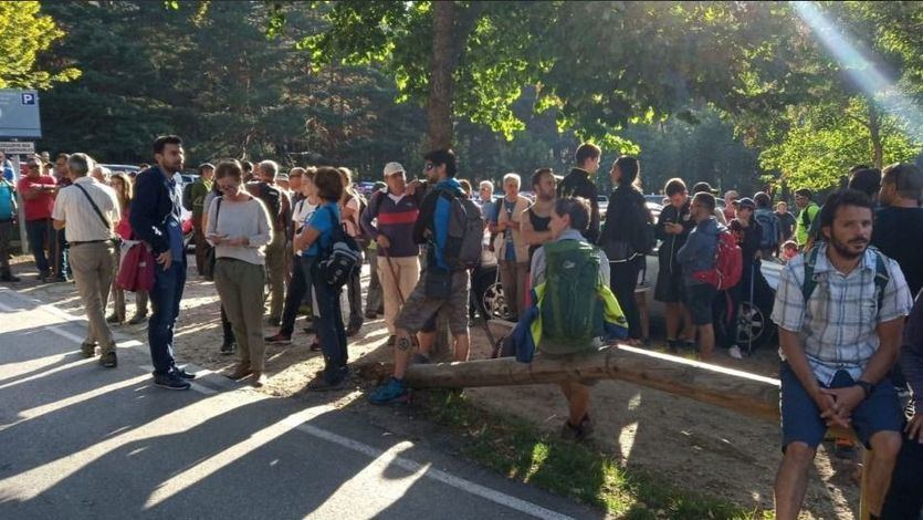 Dispositivo de búsqueda de Blanca Fernández Ochoa en Cercedilla