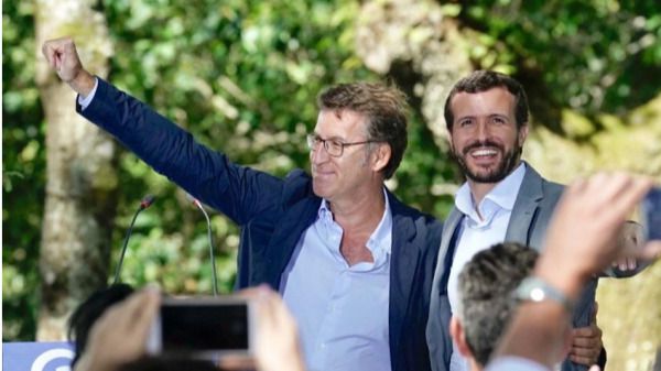 Feijóo le recuerda a Casado que 'la suma en Galicia es el PP'