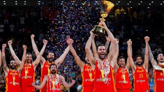Selección española de baloncesto gana el Mundial de China