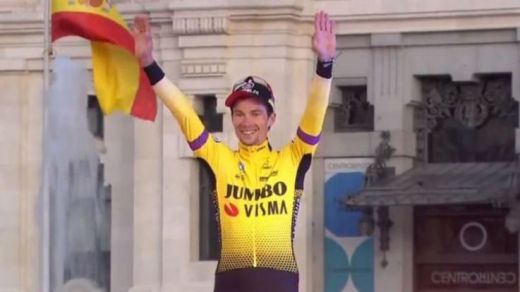 Primoz Roglic, ganador de La Vuelta Ciclista a España 2019