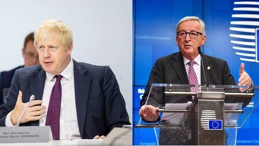 Concluye sin avances el cara a cara entre Juncker y Johnson por el Brexit