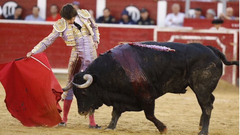 Un redondo de Castella a su segundo enemigo, al que cortó dos orejas