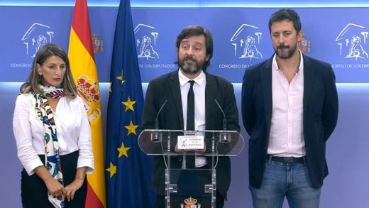 Tres diputados de Unidas Podemos, investigados por 