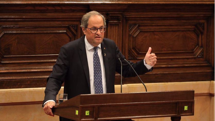 Torra: 'Nunca permitiré que se asocie independentismo con terrorismo'