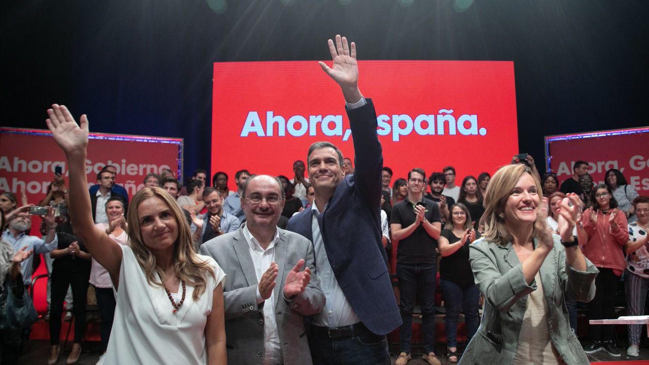 Sánchez ya no sólo pide el voto para ganar, también para poder evitar a Podemos: "¿Queremos un gobierno o queremos más bloqueo?"