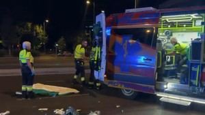 Motociclista gravemente herido en un choque en Francisco Silvela, Madrid