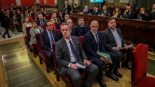 Las condenas a los procesados catalanes, detalladas una por una