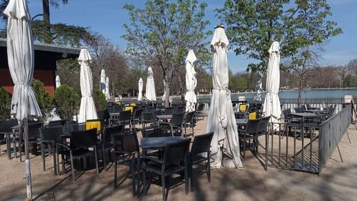 Terraza de un bar (Foto: Chema Barroso)
