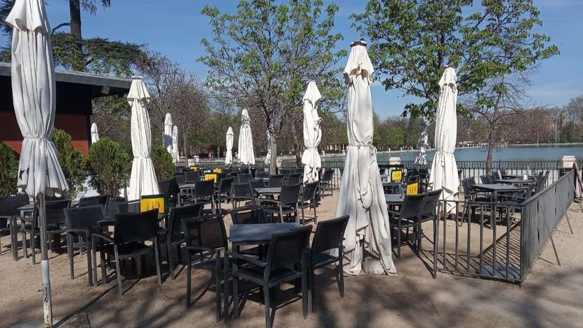Terraza de un bar (Foto: Chema Barroso)
