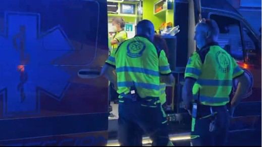 Atropello en el barrio de Tetuán (Foto: @emergenciasmad)