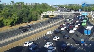 Accidentes en A-6, A-2 y A-42 complican acceso a Madrid