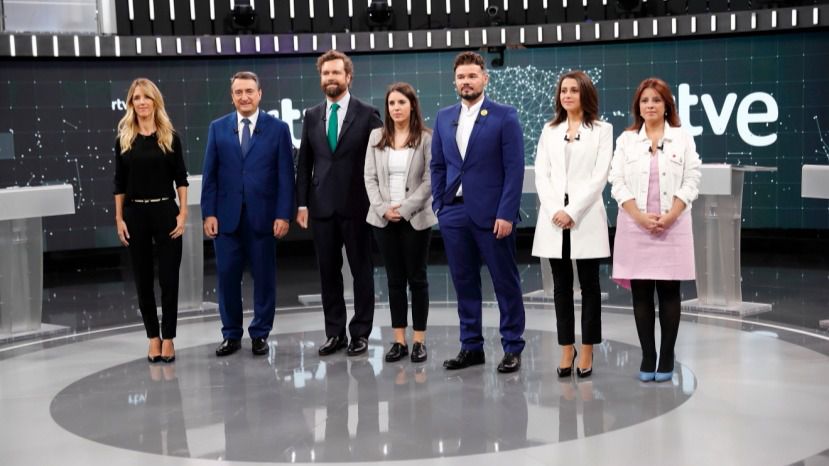 El primer debate electoral evidencia la dificultad de un entendimiento entre posibles socios o bloques ideológicos