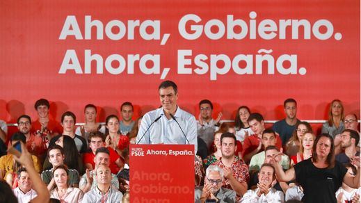 Sánchez apela a los indecisos y a los votantes de Cs y Podemos 