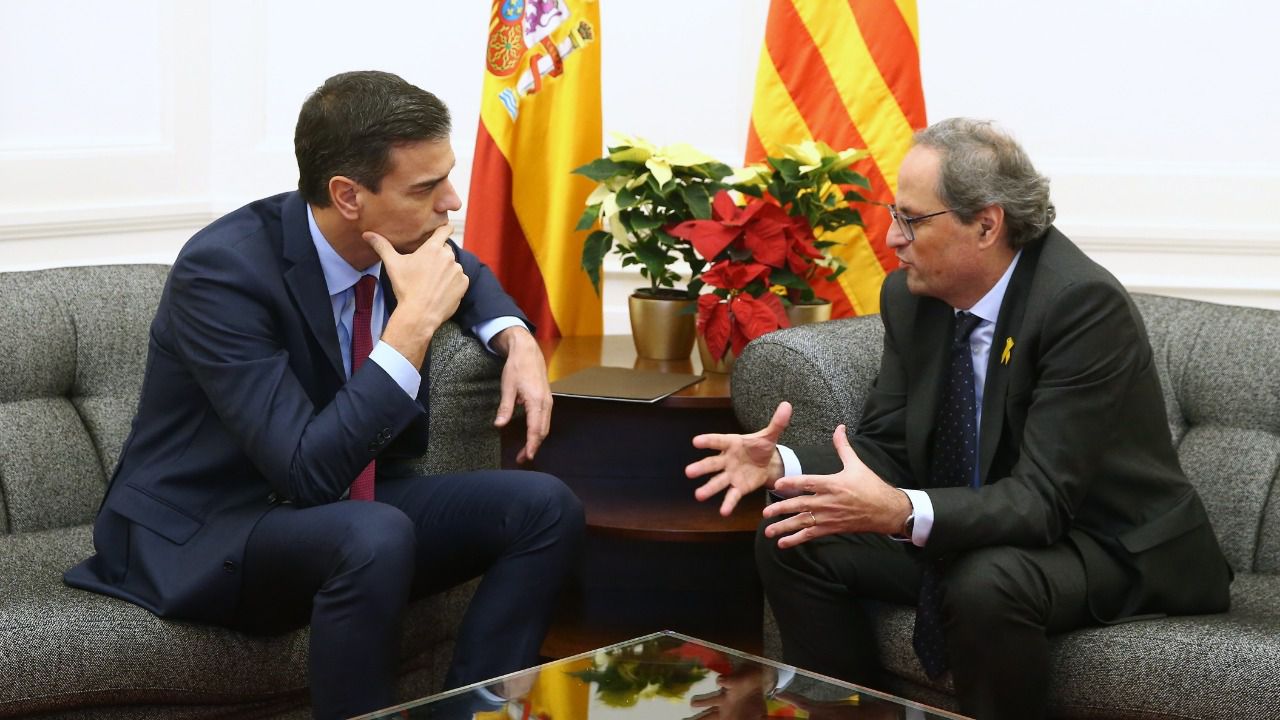 Torra convocará la mesa de partidos catalanes como reclamaba Sánchez