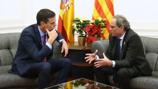 Torra convocará la mesa de partidos catalanes como reclamaba Sánchez