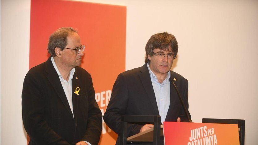Puigdemont y Torra se reúnen en Waterloo en las plenas negociaciones para la investidura