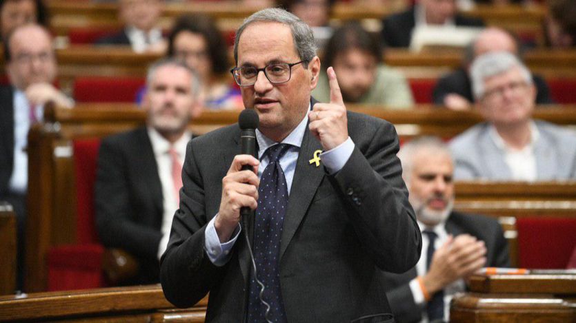 Torra no quiere oír hablar de adelanto electoral, pero sí avanza: 'No me volveré a presentar'