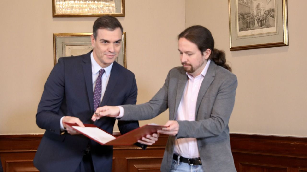 PSOE y Unidas Podemos negocian la composición de su Gobierno conjunto